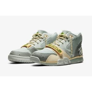 Nike Air Trainer 1 SP Travis Scott Cactus Jack DR7515-001 Gray Haze Men’s 9 DS
